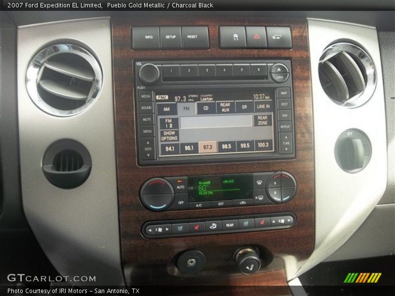 Pueblo Gold Metallic / Charcoal Black 2007 Ford Expedition EL Limited