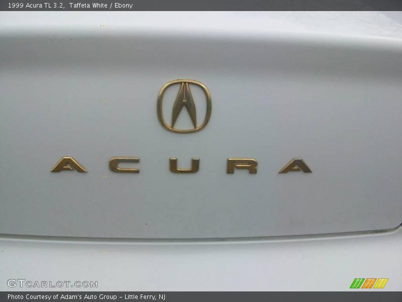 Taffeta White / Ebony 1999 Acura TL 3.2
