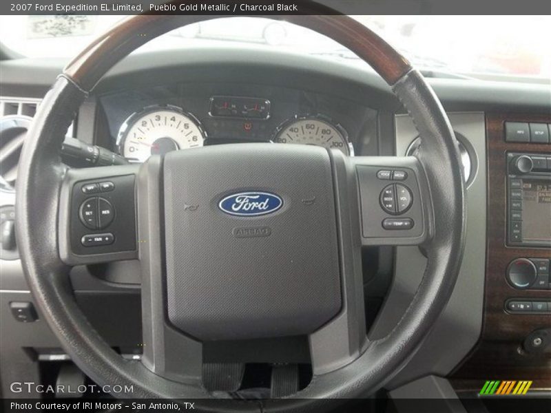 Pueblo Gold Metallic / Charcoal Black 2007 Ford Expedition EL Limited