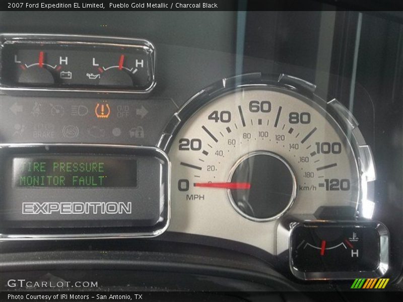 Pueblo Gold Metallic / Charcoal Black 2007 Ford Expedition EL Limited
