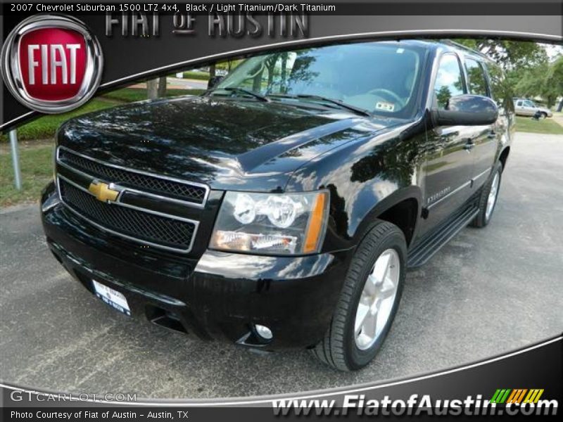 Black / Light Titanium/Dark Titanium 2007 Chevrolet Suburban 1500 LTZ 4x4