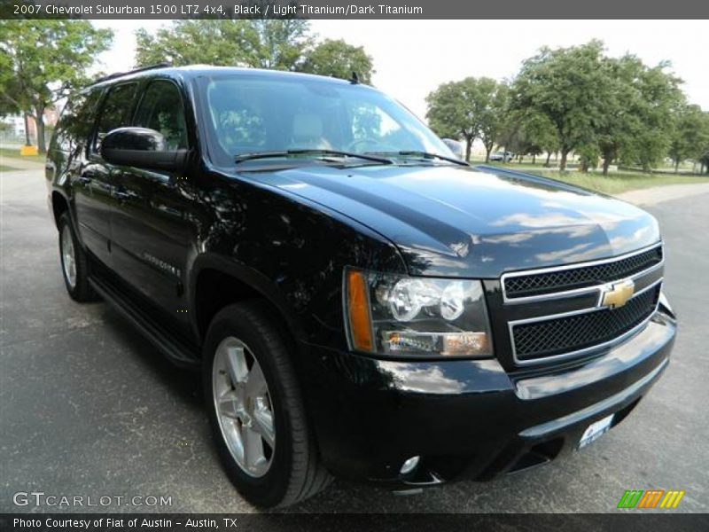 Black / Light Titanium/Dark Titanium 2007 Chevrolet Suburban 1500 LTZ 4x4