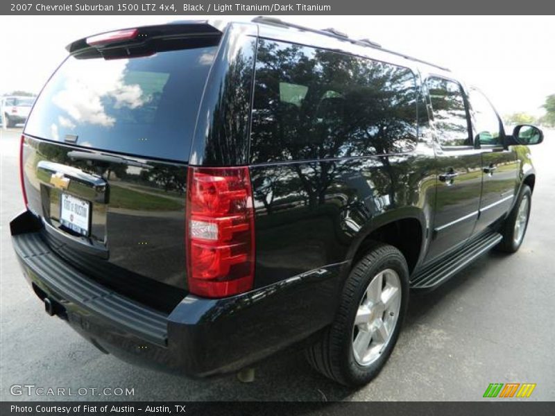 Black / Light Titanium/Dark Titanium 2007 Chevrolet Suburban 1500 LTZ 4x4