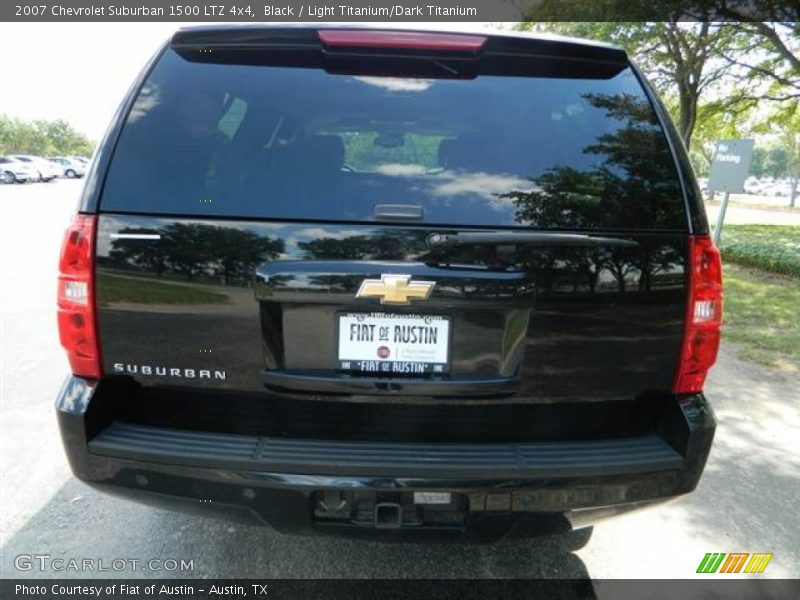 Black / Light Titanium/Dark Titanium 2007 Chevrolet Suburban 1500 LTZ 4x4