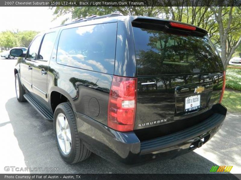 Black / Light Titanium/Dark Titanium 2007 Chevrolet Suburban 1500 LTZ 4x4
