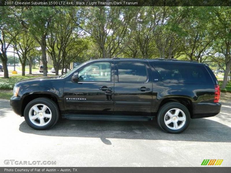 Black / Light Titanium/Dark Titanium 2007 Chevrolet Suburban 1500 LTZ 4x4