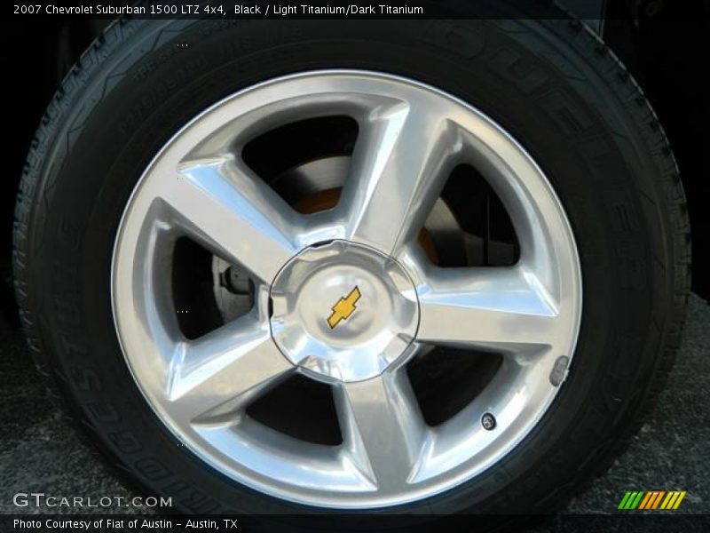 Black / Light Titanium/Dark Titanium 2007 Chevrolet Suburban 1500 LTZ 4x4