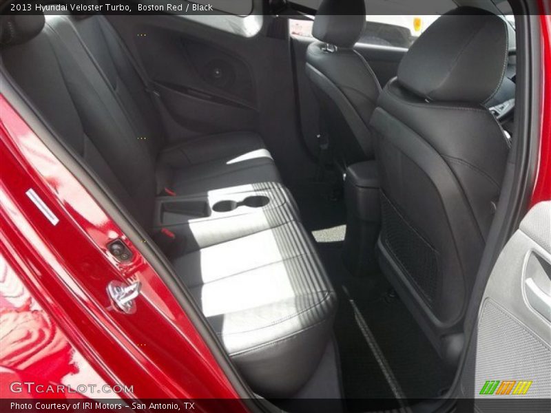 Rear Seat of 2013 Veloster Turbo