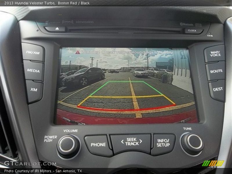 Boston Red / Black 2013 Hyundai Veloster Turbo