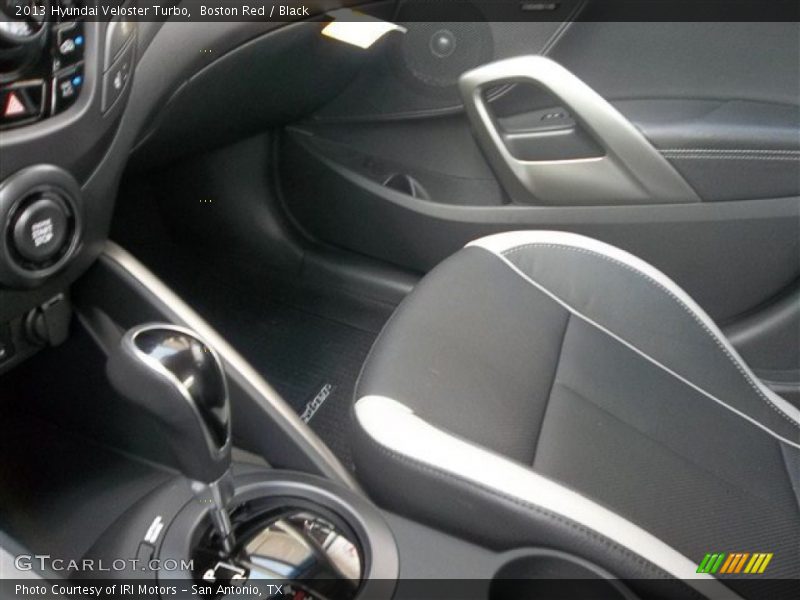 Boston Red / Black 2013 Hyundai Veloster Turbo