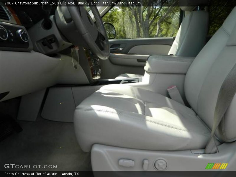 Black / Light Titanium/Dark Titanium 2007 Chevrolet Suburban 1500 LTZ 4x4