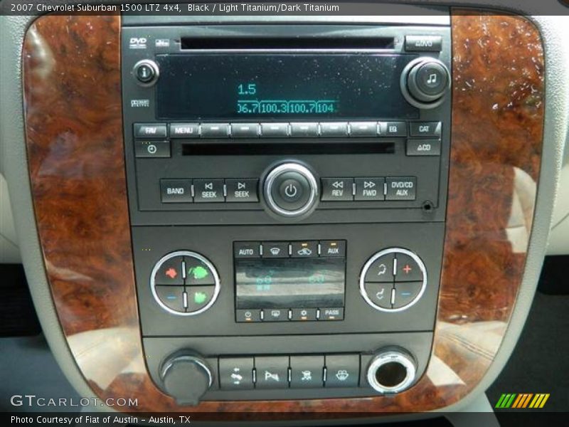 Black / Light Titanium/Dark Titanium 2007 Chevrolet Suburban 1500 LTZ 4x4