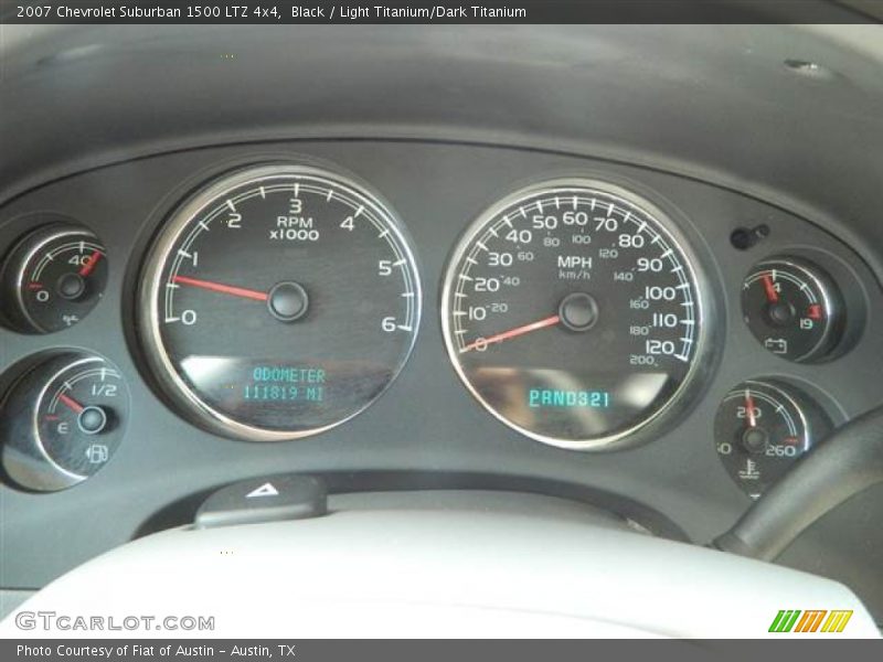 Black / Light Titanium/Dark Titanium 2007 Chevrolet Suburban 1500 LTZ 4x4