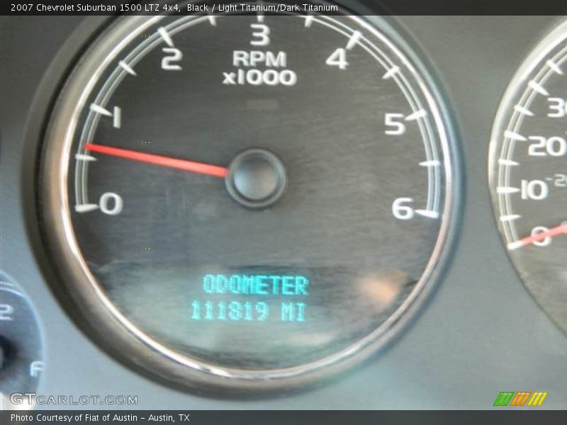Black / Light Titanium/Dark Titanium 2007 Chevrolet Suburban 1500 LTZ 4x4
