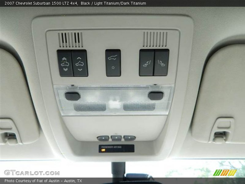 Black / Light Titanium/Dark Titanium 2007 Chevrolet Suburban 1500 LTZ 4x4