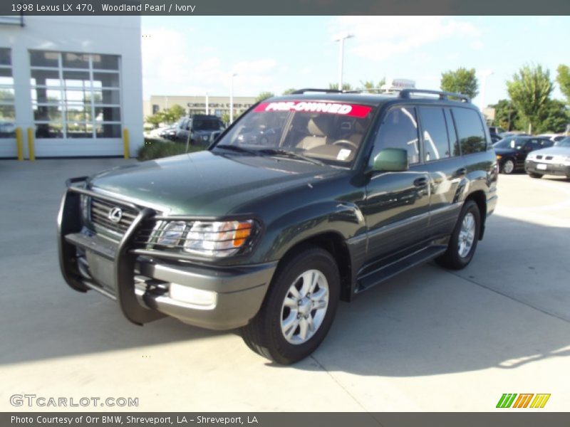 Woodland Pearl / Ivory 1998 Lexus LX 470