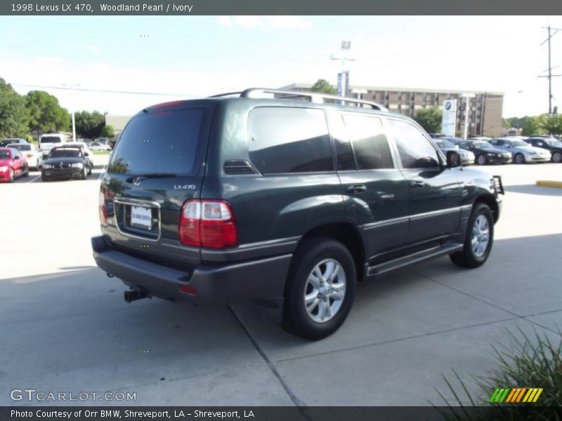 Woodland Pearl / Ivory 1998 Lexus LX 470