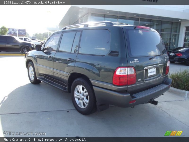 Woodland Pearl / Ivory 1998 Lexus LX 470