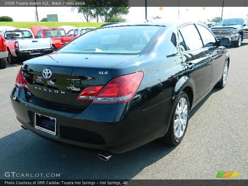 Black / Ivory Beige 2008 Toyota Avalon XLS