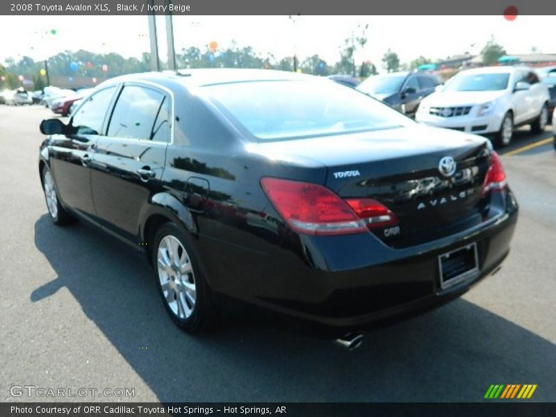 Black / Ivory Beige 2008 Toyota Avalon XLS