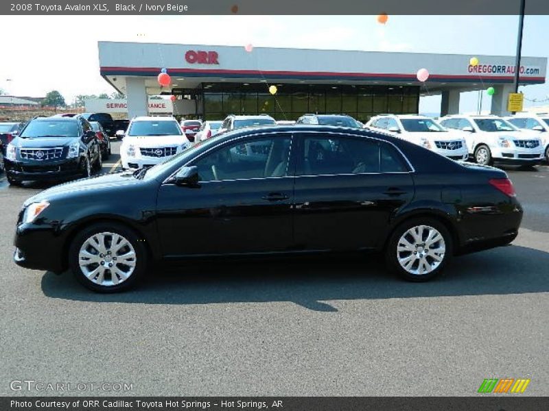 Black / Ivory Beige 2008 Toyota Avalon XLS