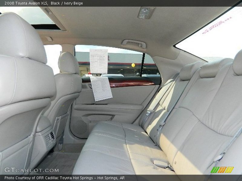 Black / Ivory Beige 2008 Toyota Avalon XLS