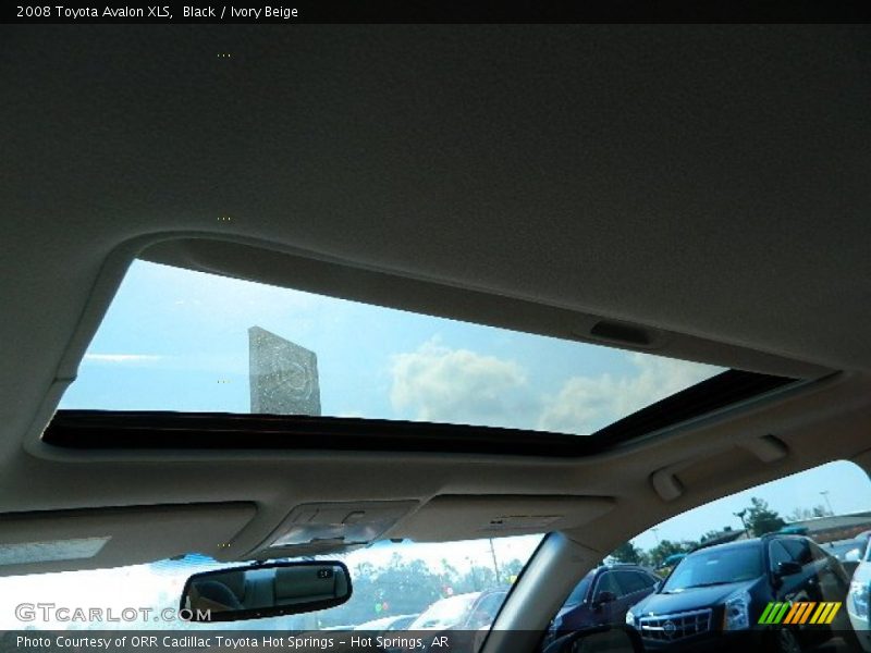 Black / Ivory Beige 2008 Toyota Avalon XLS