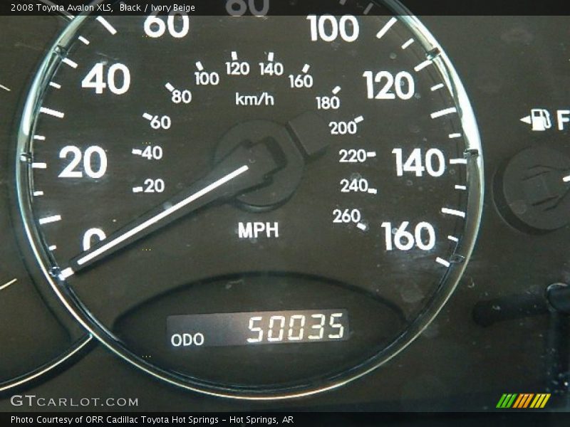 Black / Ivory Beige 2008 Toyota Avalon XLS
