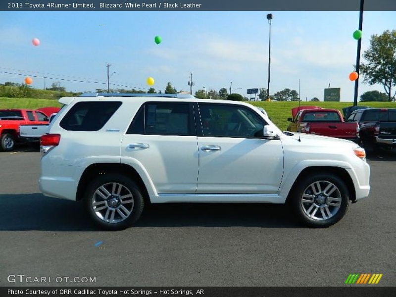 Blizzard White Pearl / Black Leather 2013 Toyota 4Runner Limited