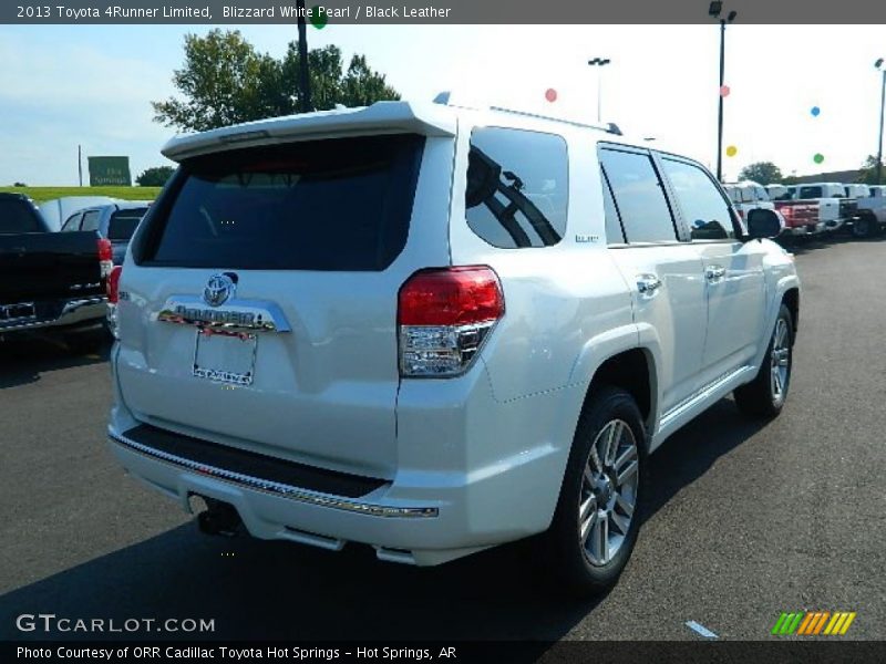 Blizzard White Pearl / Black Leather 2013 Toyota 4Runner Limited