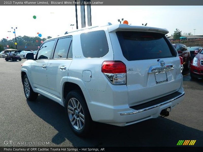 Blizzard White Pearl / Black Leather 2013 Toyota 4Runner Limited