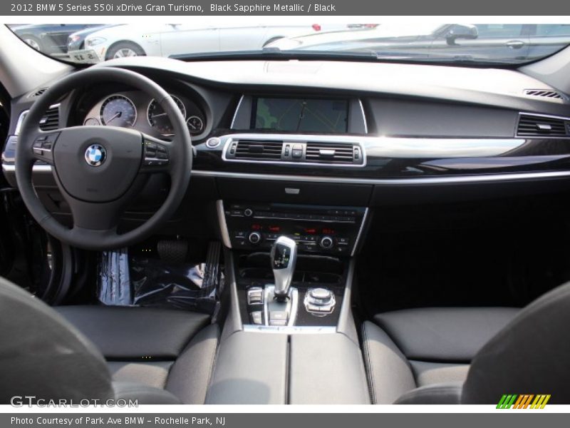 Dashboard of 2012 5 Series 550i xDrive Gran Turismo