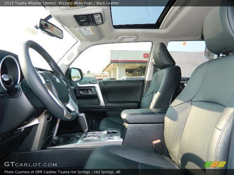 Blizzard White Pearl / Black Leather 2013 Toyota 4Runner Limited