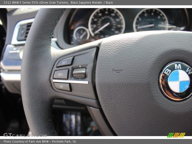 Controls of 2012 5 Series 550i xDrive Gran Turismo