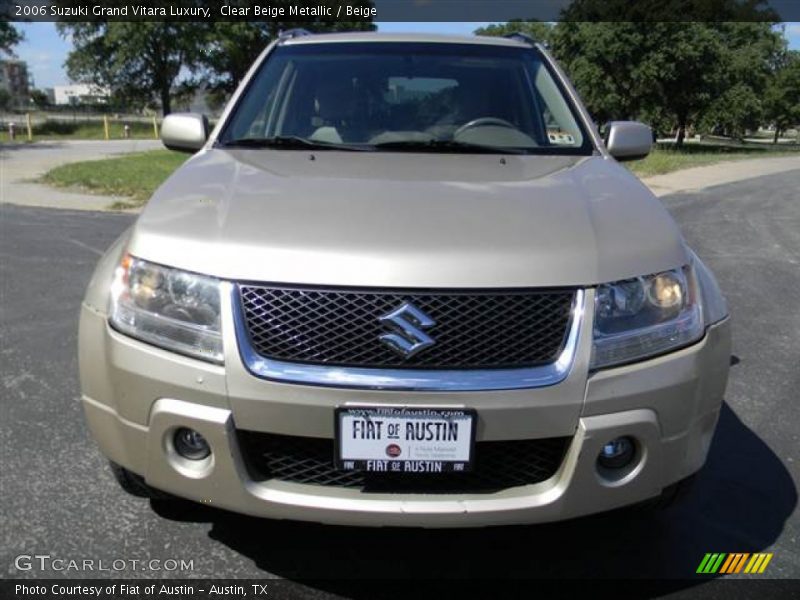 Clear Beige Metallic / Beige 2006 Suzuki Grand Vitara Luxury