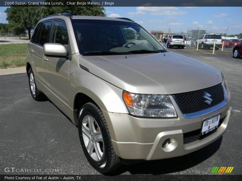 Clear Beige Metallic / Beige 2006 Suzuki Grand Vitara Luxury