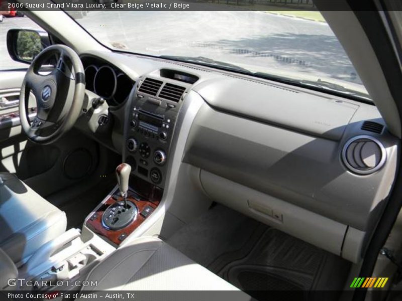 Clear Beige Metallic / Beige 2006 Suzuki Grand Vitara Luxury