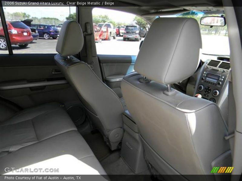 Clear Beige Metallic / Beige 2006 Suzuki Grand Vitara Luxury