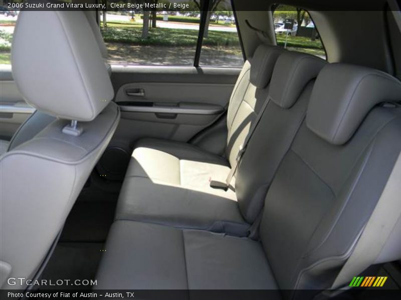 Clear Beige Metallic / Beige 2006 Suzuki Grand Vitara Luxury