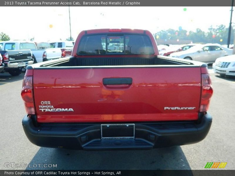 Barcelona Red Metallic / Graphite 2013 Toyota Tacoma Prerunner Access Cab