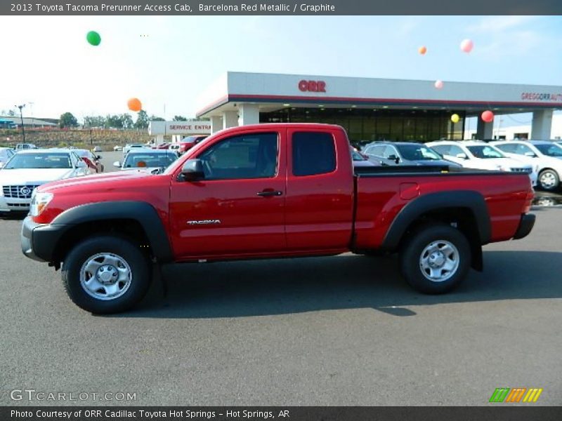 Barcelona Red Metallic / Graphite 2013 Toyota Tacoma Prerunner Access Cab
