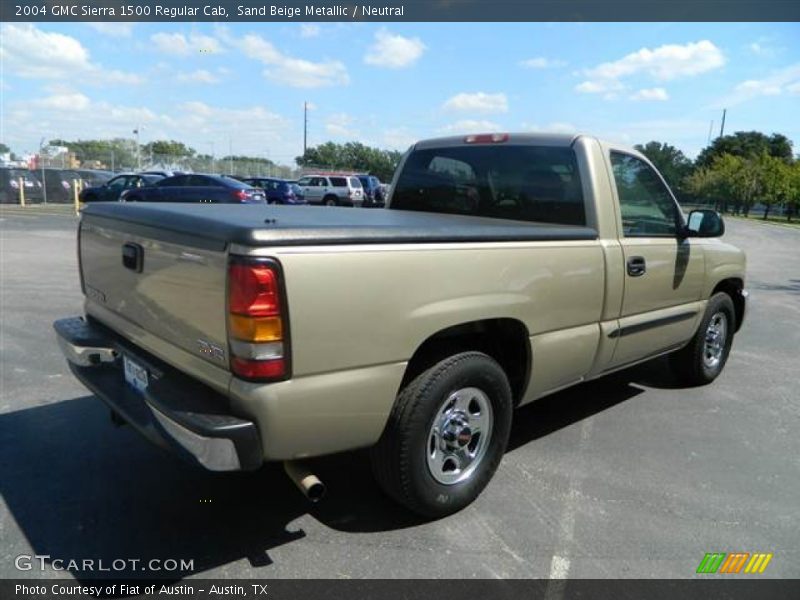Sand Beige Metallic / Neutral 2004 GMC Sierra 1500 Regular Cab