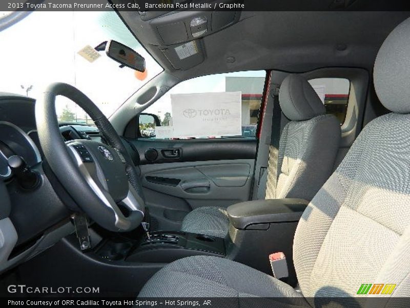 Barcelona Red Metallic / Graphite 2013 Toyota Tacoma Prerunner Access Cab
