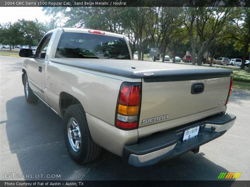 Sand Beige Metallic / Neutral 2004 GMC Sierra 1500 Regular Cab