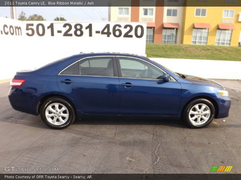 Blue Ribbon Metallic / Ash 2011 Toyota Camry LE