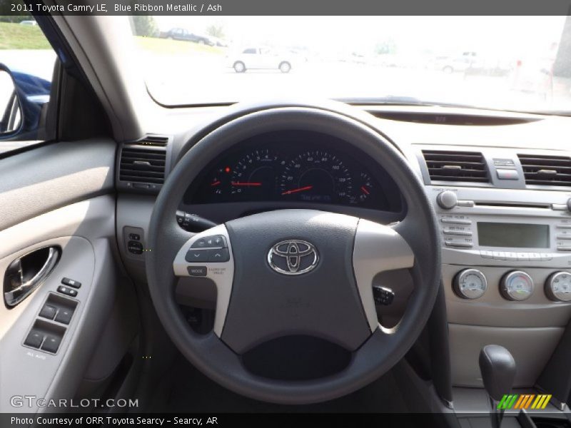 Blue Ribbon Metallic / Ash 2011 Toyota Camry LE