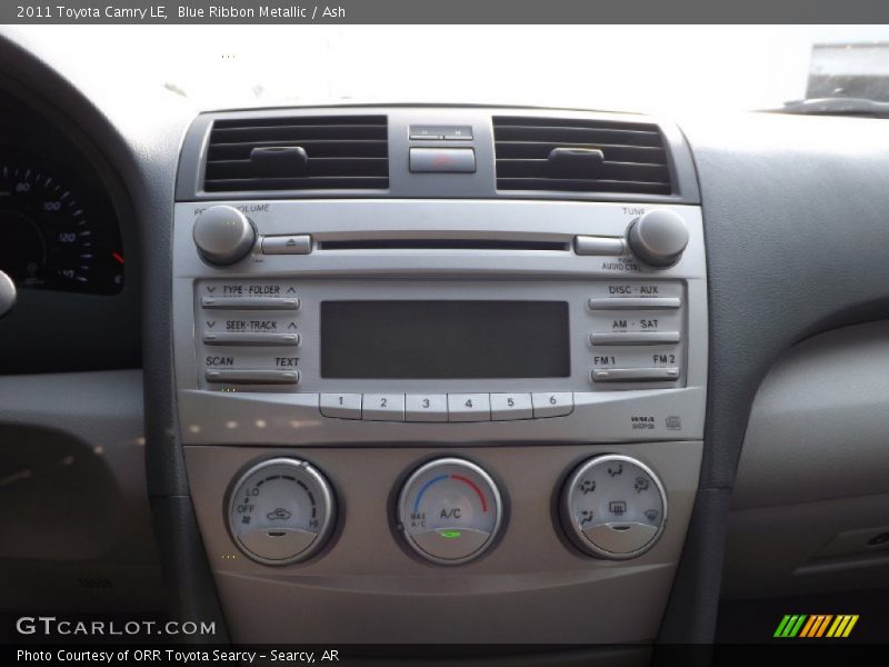 Blue Ribbon Metallic / Ash 2011 Toyota Camry LE