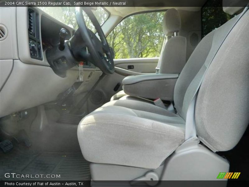 Sand Beige Metallic / Neutral 2004 GMC Sierra 1500 Regular Cab