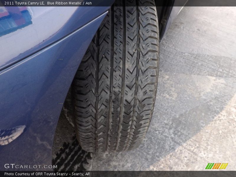 Blue Ribbon Metallic / Ash 2011 Toyota Camry LE