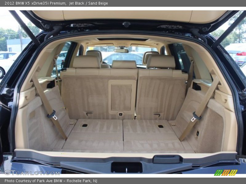 Jet Black / Sand Beige 2012 BMW X5 xDrive35i Premium